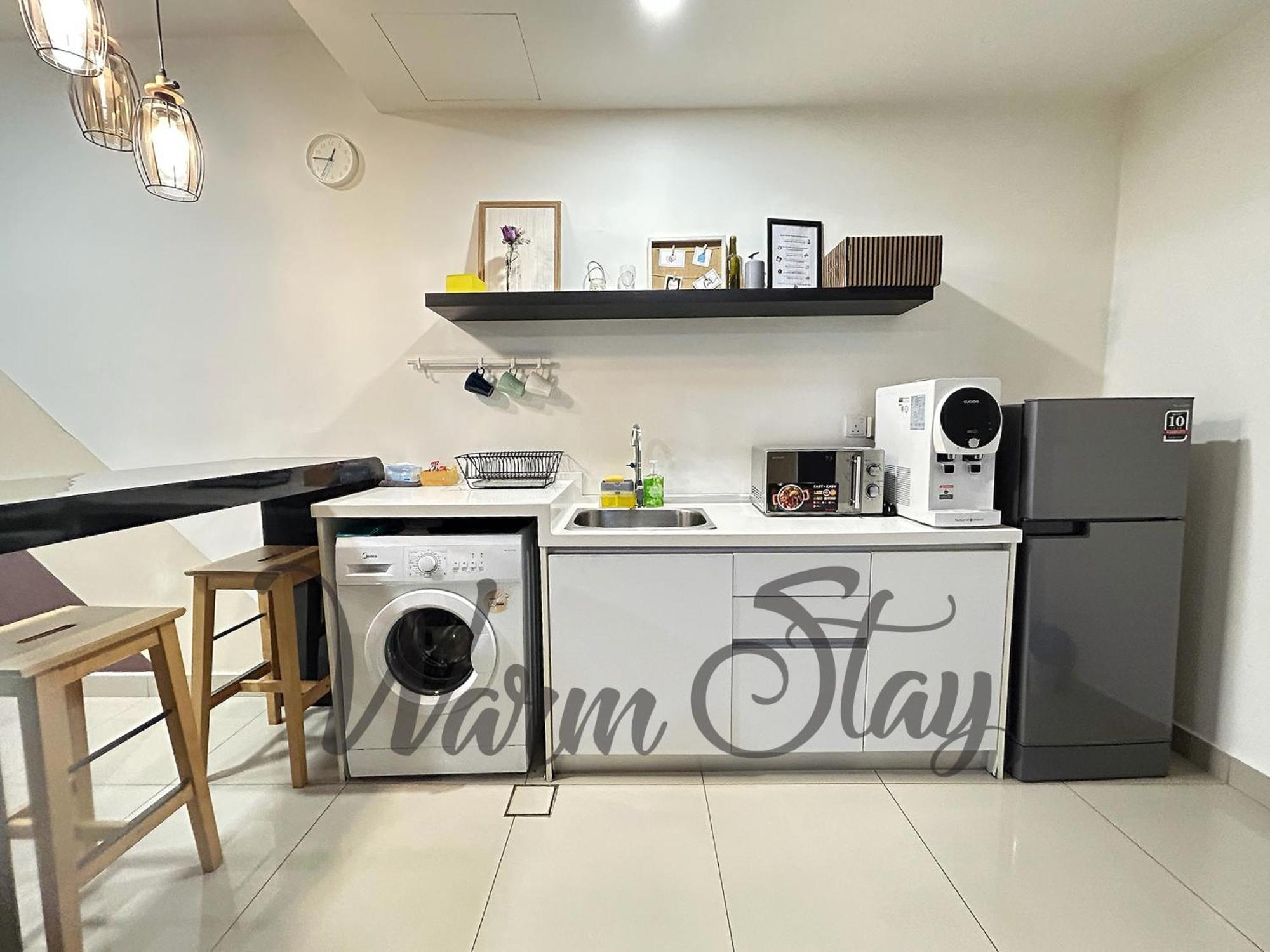 Warm Stay At Trefoil Setia Alam Dış mekan fotoğraf